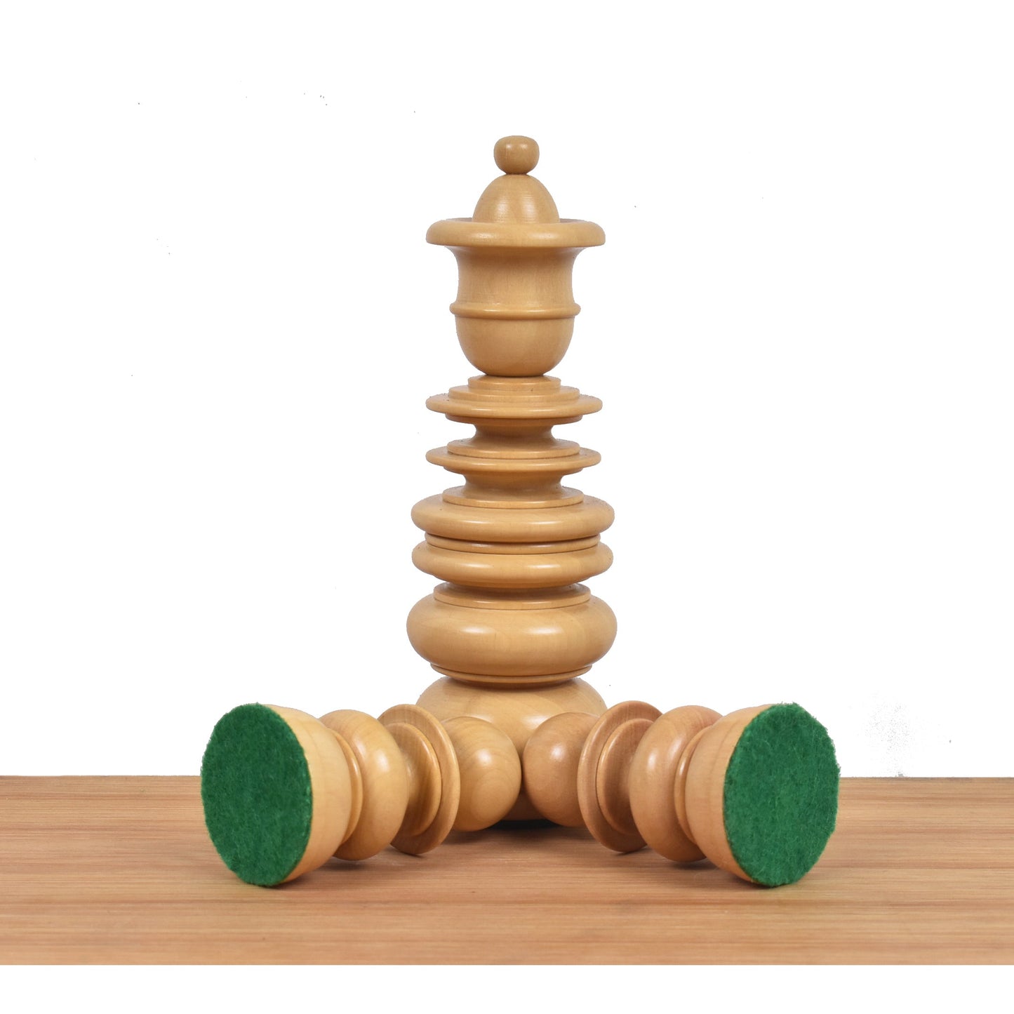 4.3" St. George Pre-Staunton Calvert Chess Set- Chess Pieces Only – Bud Rosewood & Boxwood