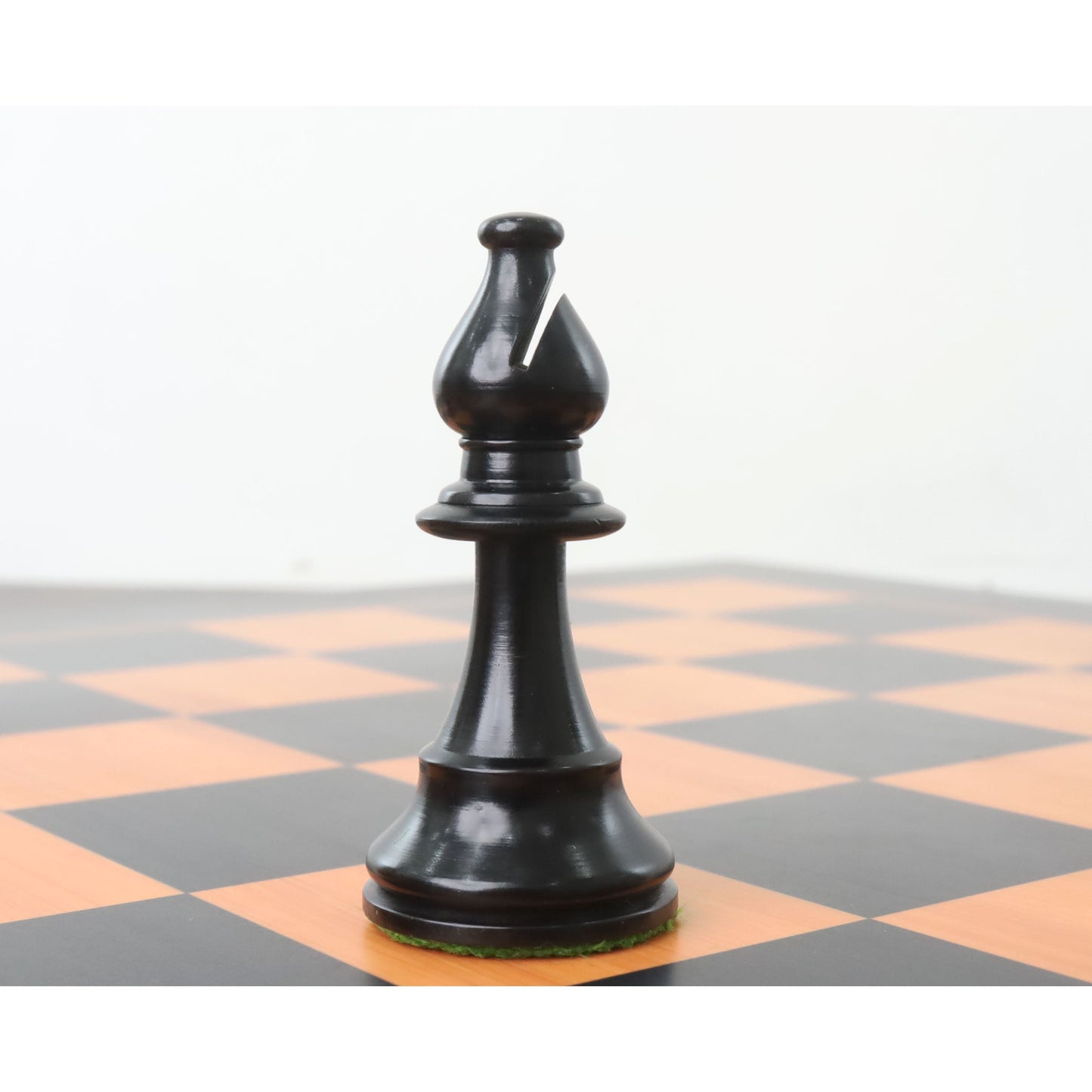 Improved French Lardy Chess Set- Chess Pieces Only - Antiqued boxwood - 3.9" King