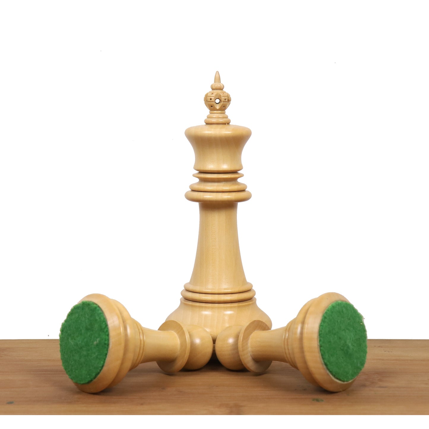 Combo of 4.6" Spartacus Luxury Staunton Chess Set - Pieces in Bud Rosewood with Board and Storage Box