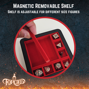 Character Shrine-RPG Dice and Miniature Traveling Display Case