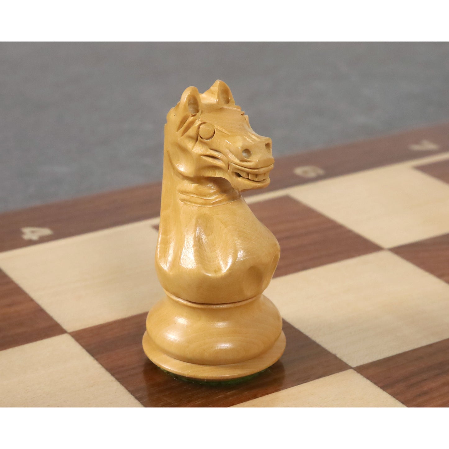 Combo of Queens Gambit Staunton Chess Set - Pieces in Golden Rosewood with Board and Box