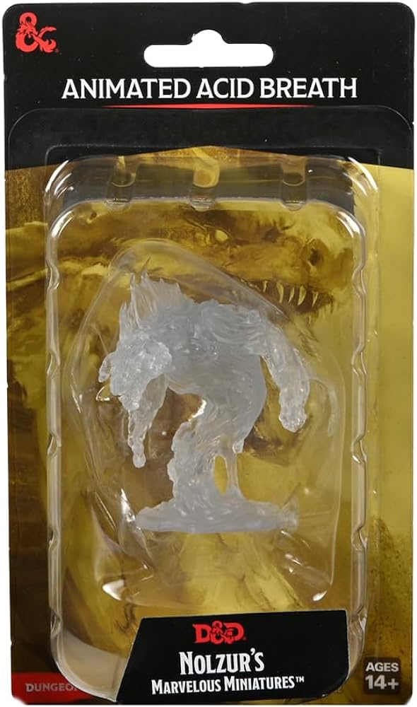D&D: NMU - ANIMATED ACID BREATH W22 (UNPAINTED) MINIATURE