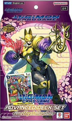Digimon TCG: Advanced Deck Amethyst Mandala (ST-22)