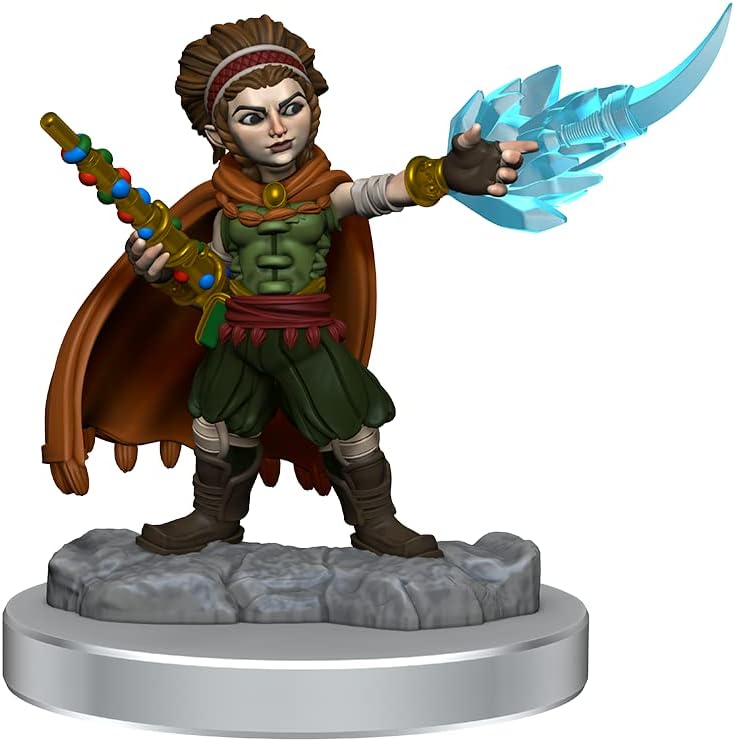 D&D: NMU - HALFLING WIZARDS (UNPAINTED) MINIATURE