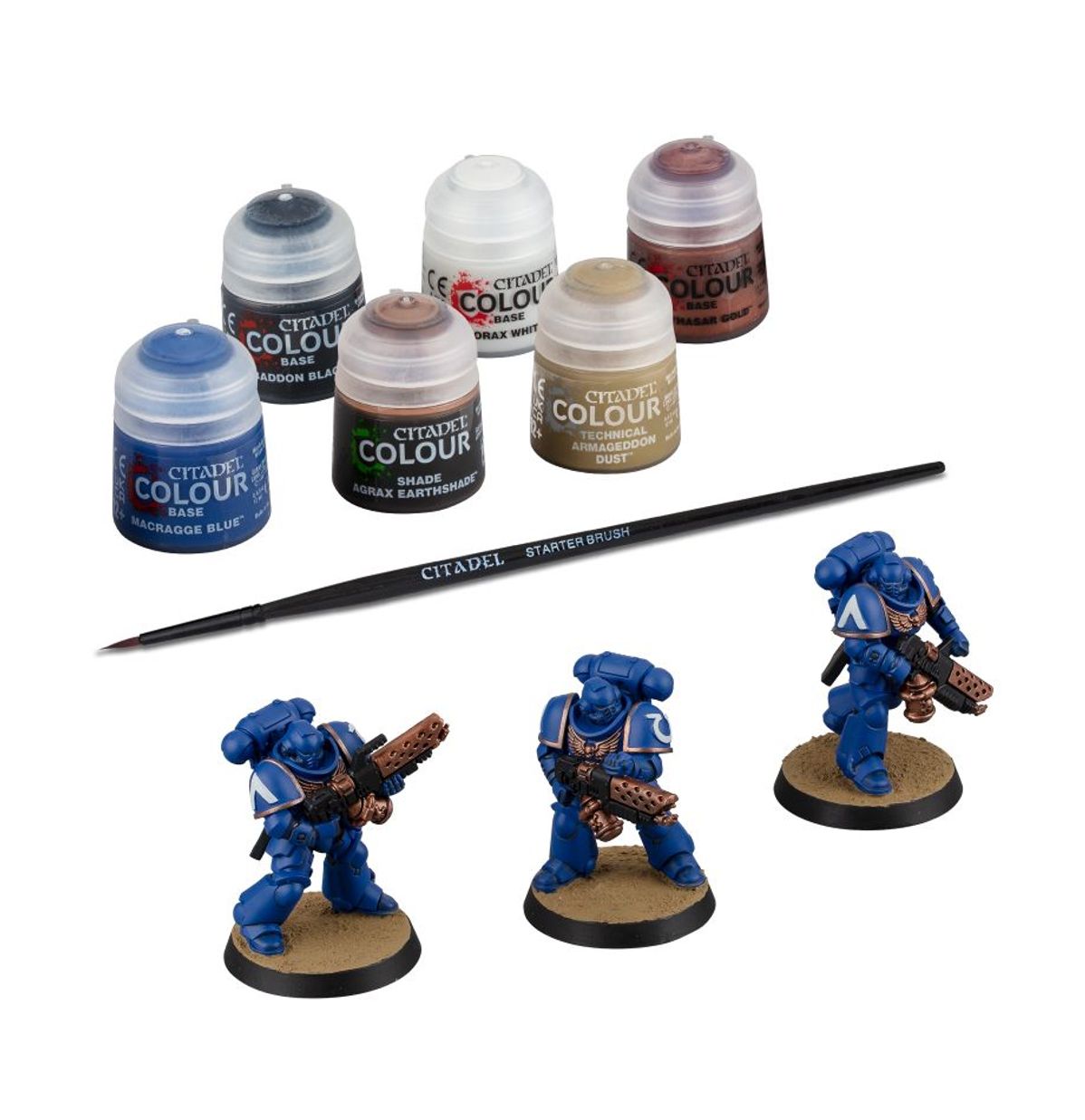 Warhammer 40,000: Infernus Space Marines + Paints Set
