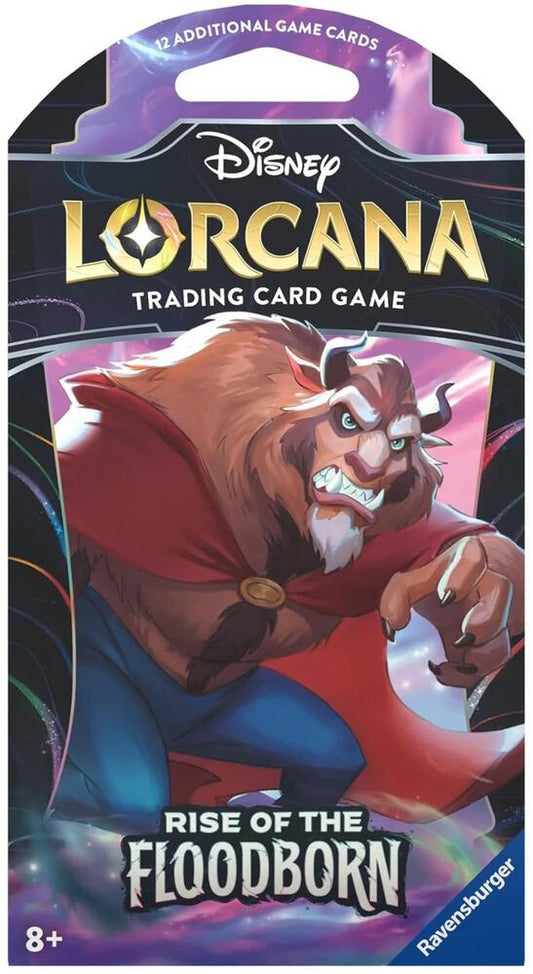 Lorcana TCG: Rise Of The Floodborn Sleeved Booster