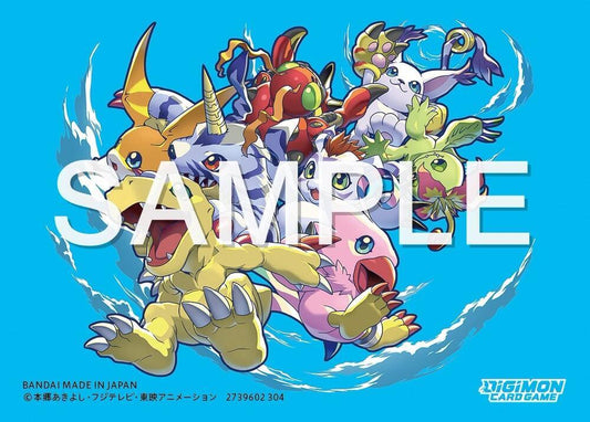Digimon Card Game: Official Sleeve V2 2024: Friends of Adventure