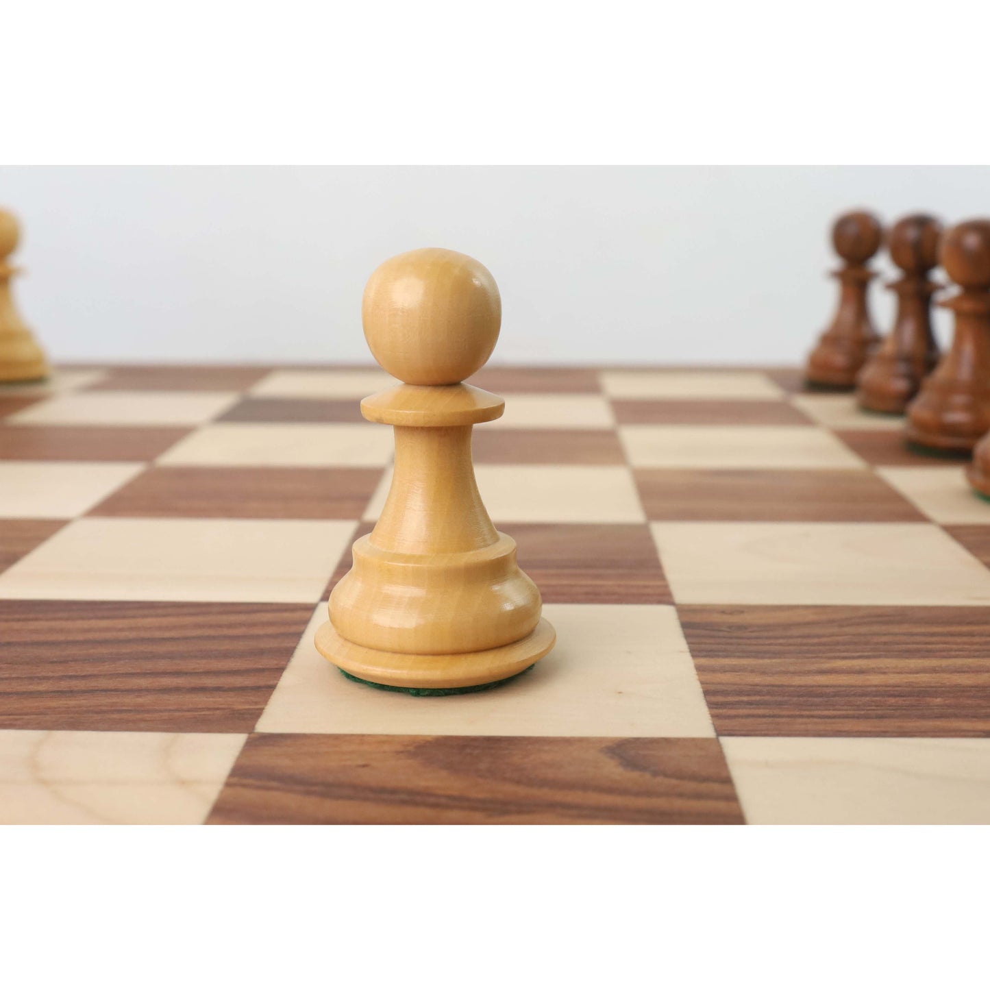 4.1" Pro Staunton Weighted Wooden Chess Set- Chess Pieces Only - Sheesham wood - 4 queens