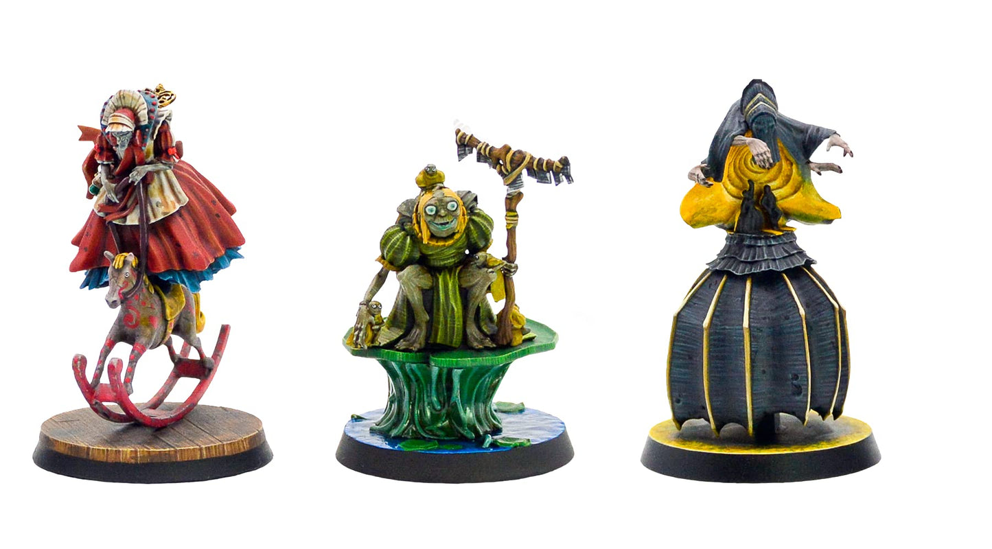 D&D: CS: The Wild Beyond The Witchlight: Hags Of Past, Present, And Future - 3 Miniatures