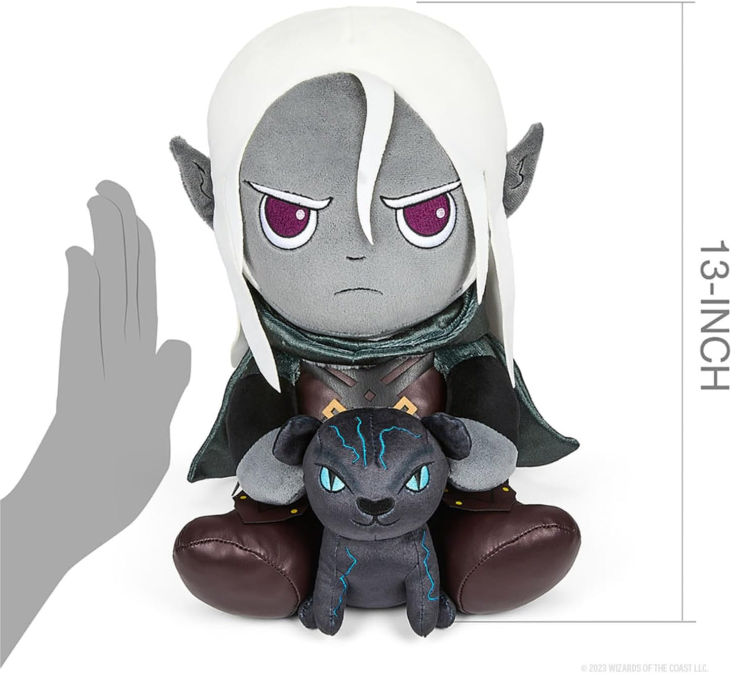 Dungeons & Dragons: Drizzt and Guenhwyvar 13" Plush