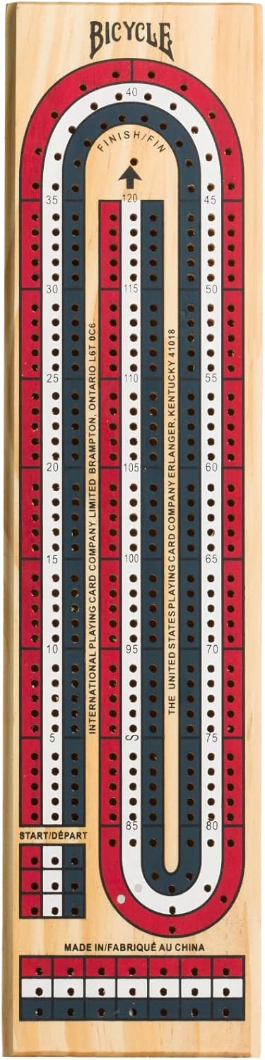 Bicycle Playing Cards: Cribbage Board