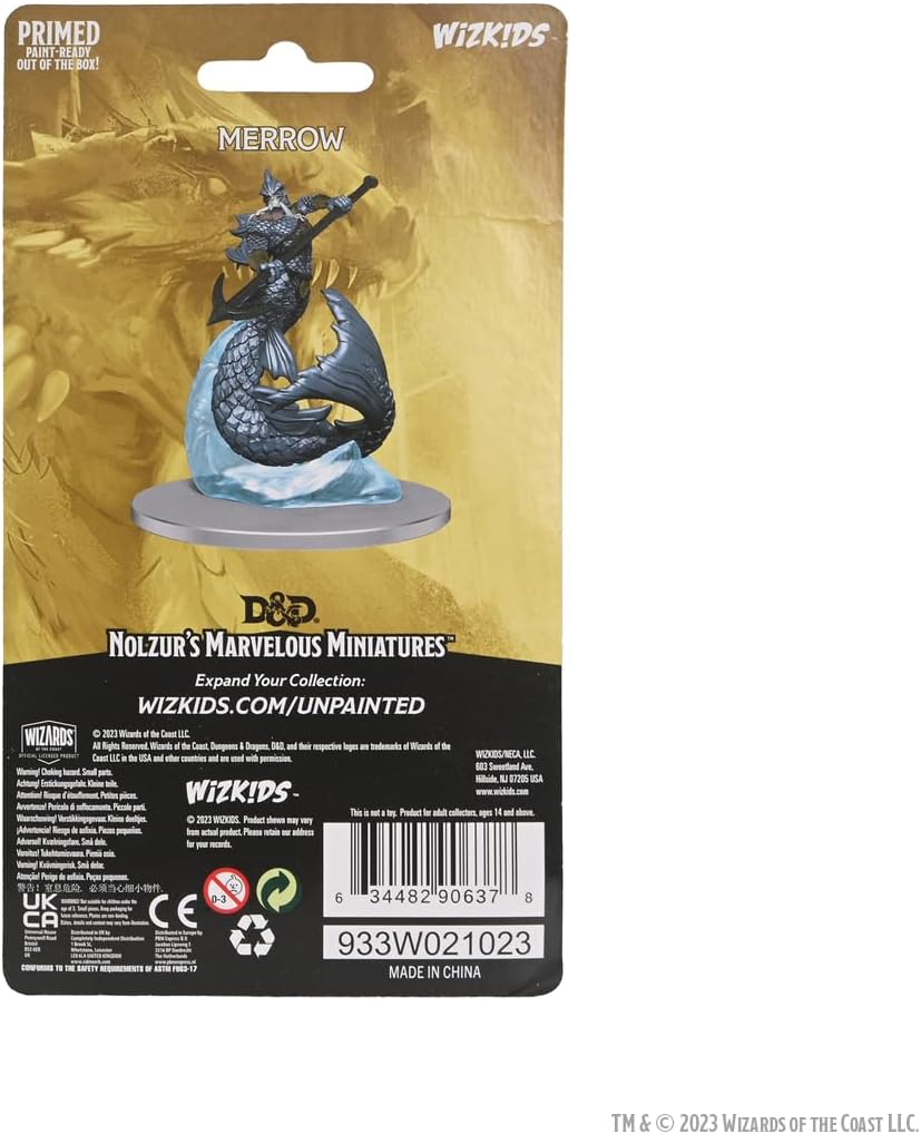 D&D: NMU - MERROW (UNPAINTED) MINIATURE