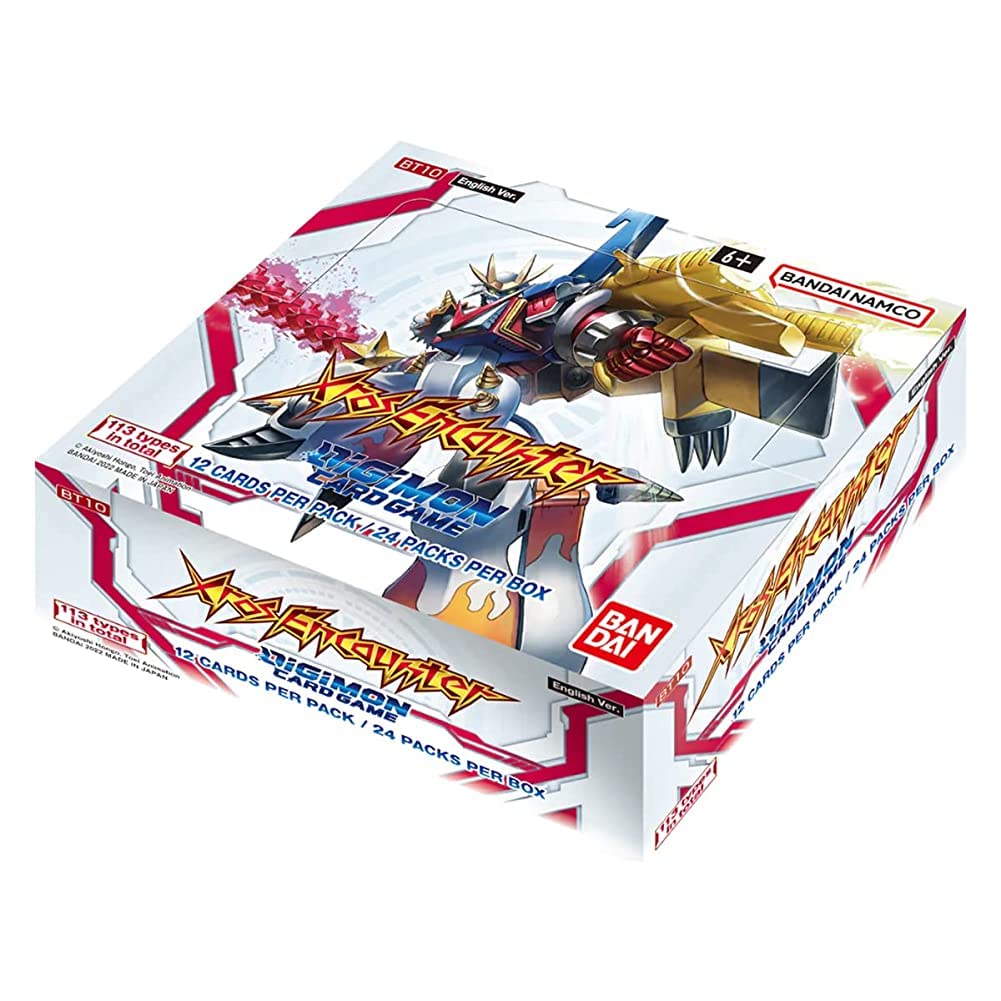 Digimon Card Game: Xros Encounter [BT10] Booster Box