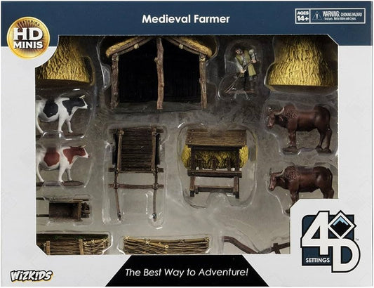 Wizkids 4D Settings: Medieval Farmer