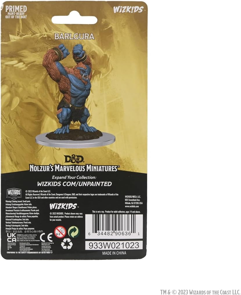 D&D: NMU - BARLGURA (UNPAINTED) MINIATURE