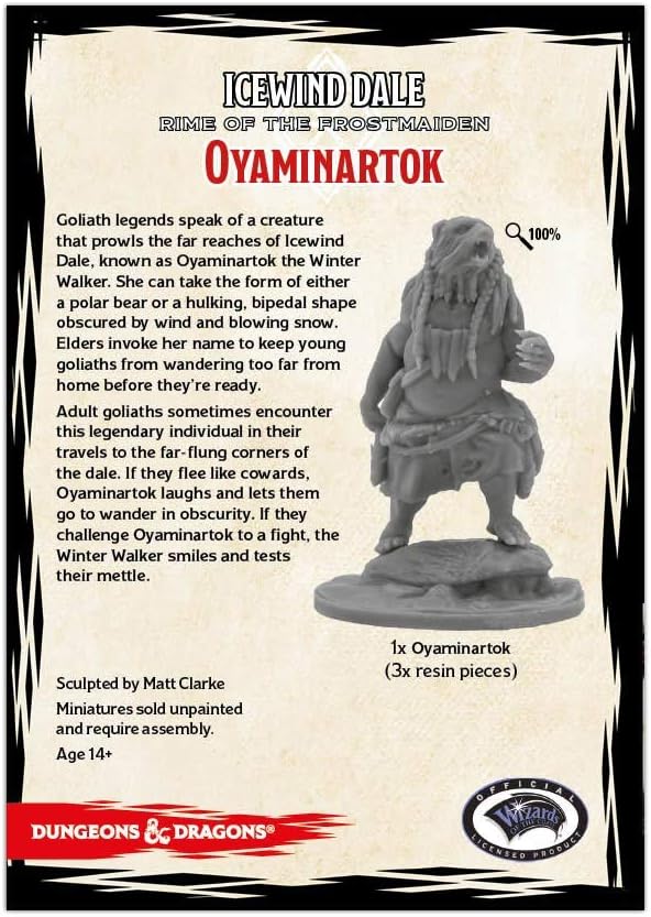 D&D: CS: Oyaminartok Miniature