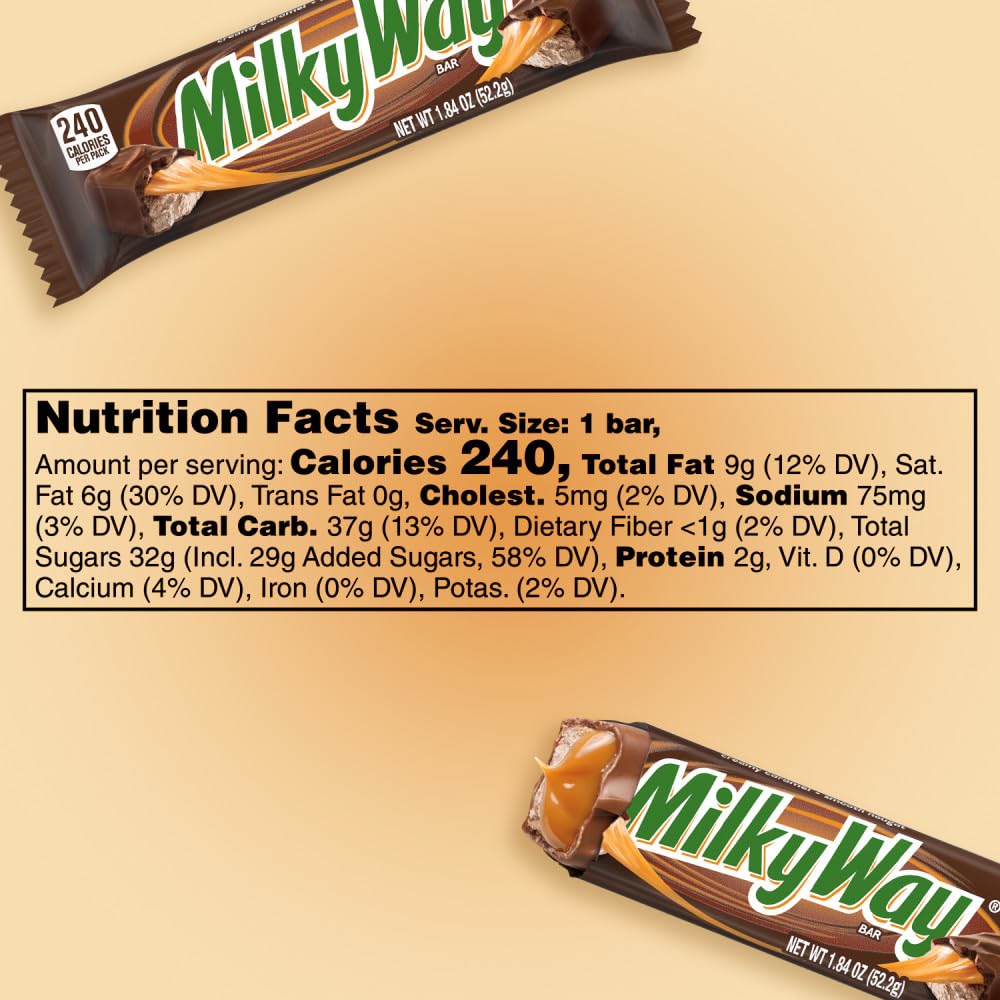 Milky Way Milk Chocolate Candy Bar