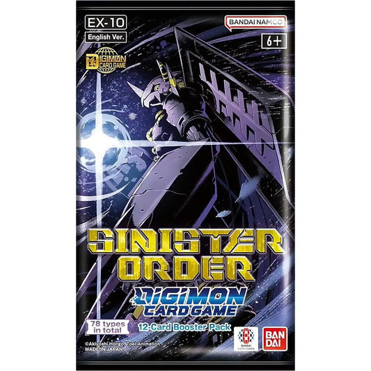 Digimon TCG: Sinister Order Booster (EX-10)