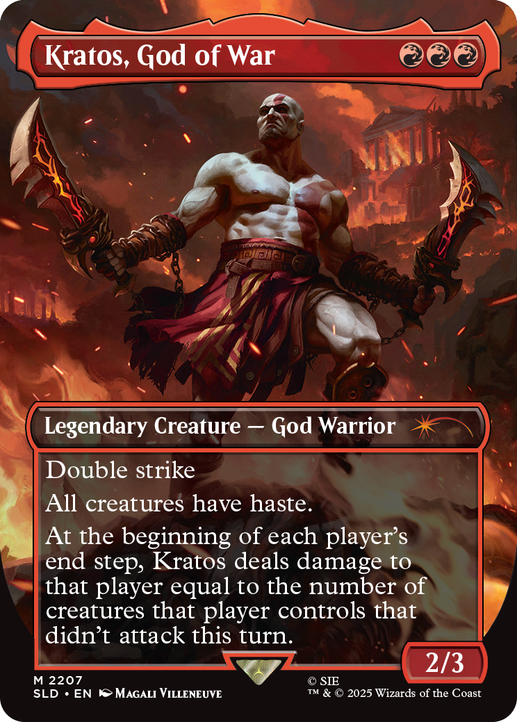 Magic the Gathering: Secret Lair x God of War: Greek (Non-Foil)