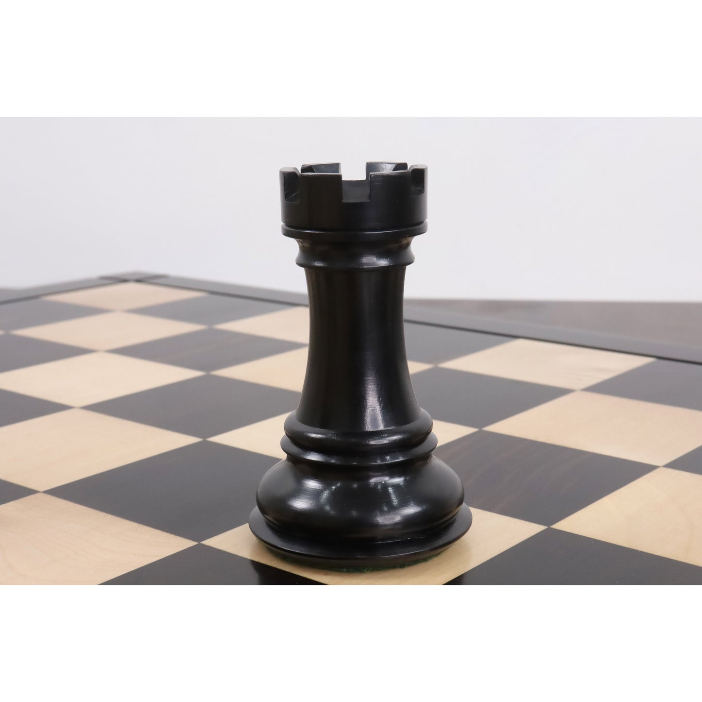 6.3" Jumbo Pro Staunton Luxury Chess Set- Chess Pieces Only - Ebony Wood - Triple Weight