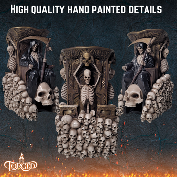 Grim Throne Resin Dice Tower