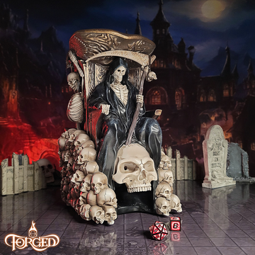 Grim Throne Resin Dice Tower