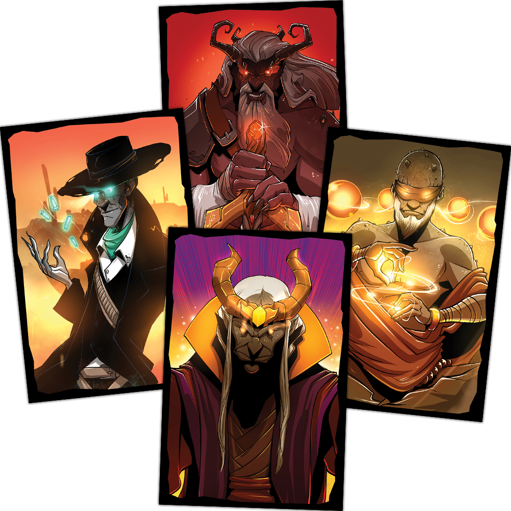 Dice Throne: Adventures - Boss Deck Art Sleeves