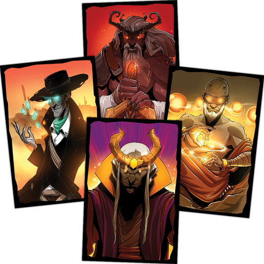 Dice Throne: Adventures - Boss Deck Art Sleeves