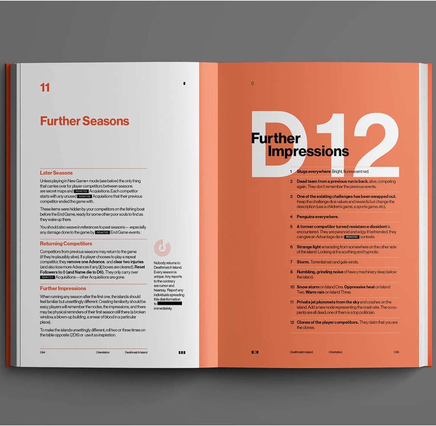 Deathmatch Island Roleplaying Game