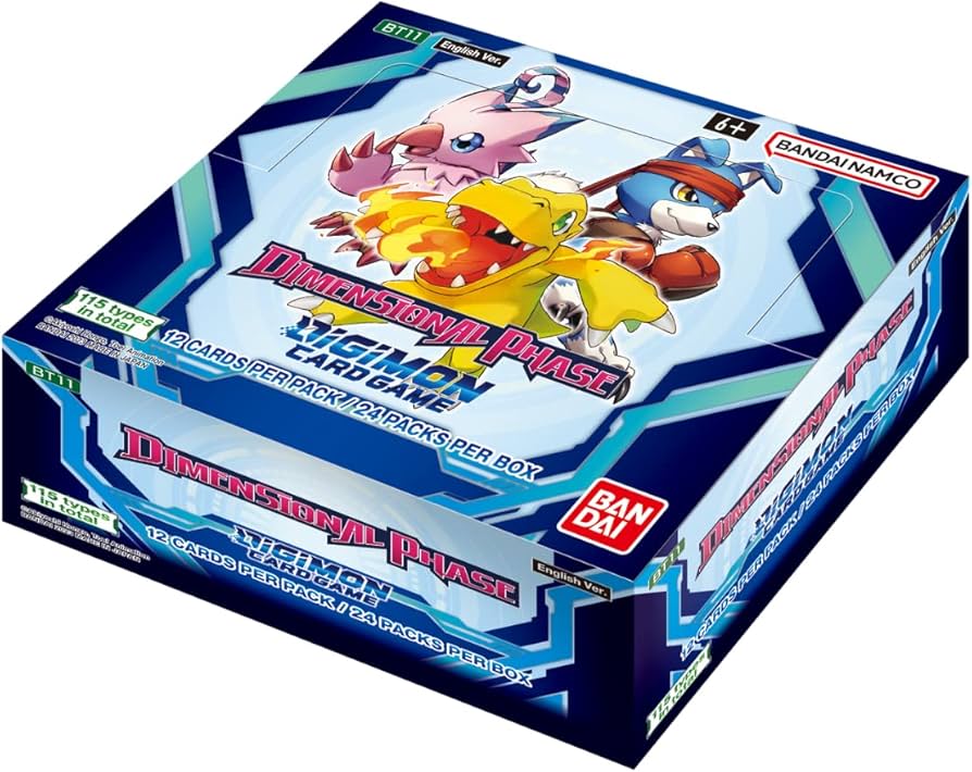 Digimon Card Game: Dimensional Phase [BT11] Booster Box