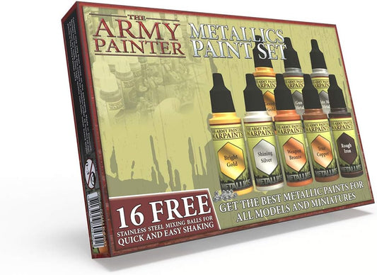 Army Painter Warpaints Metallics: Paint Set
