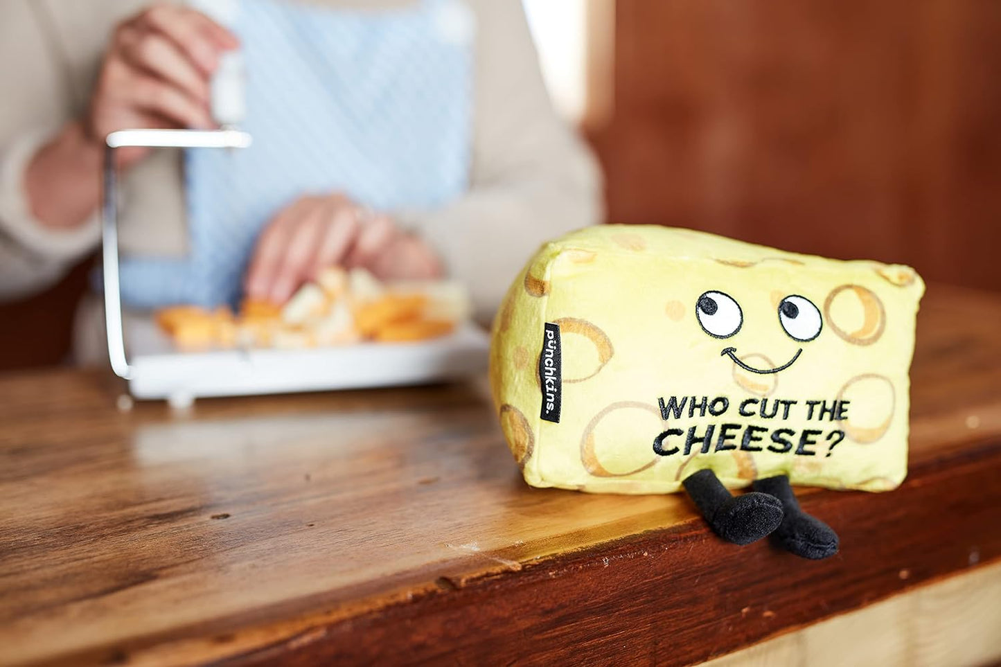 Plush Cheese "Who Cut The Cheese?"