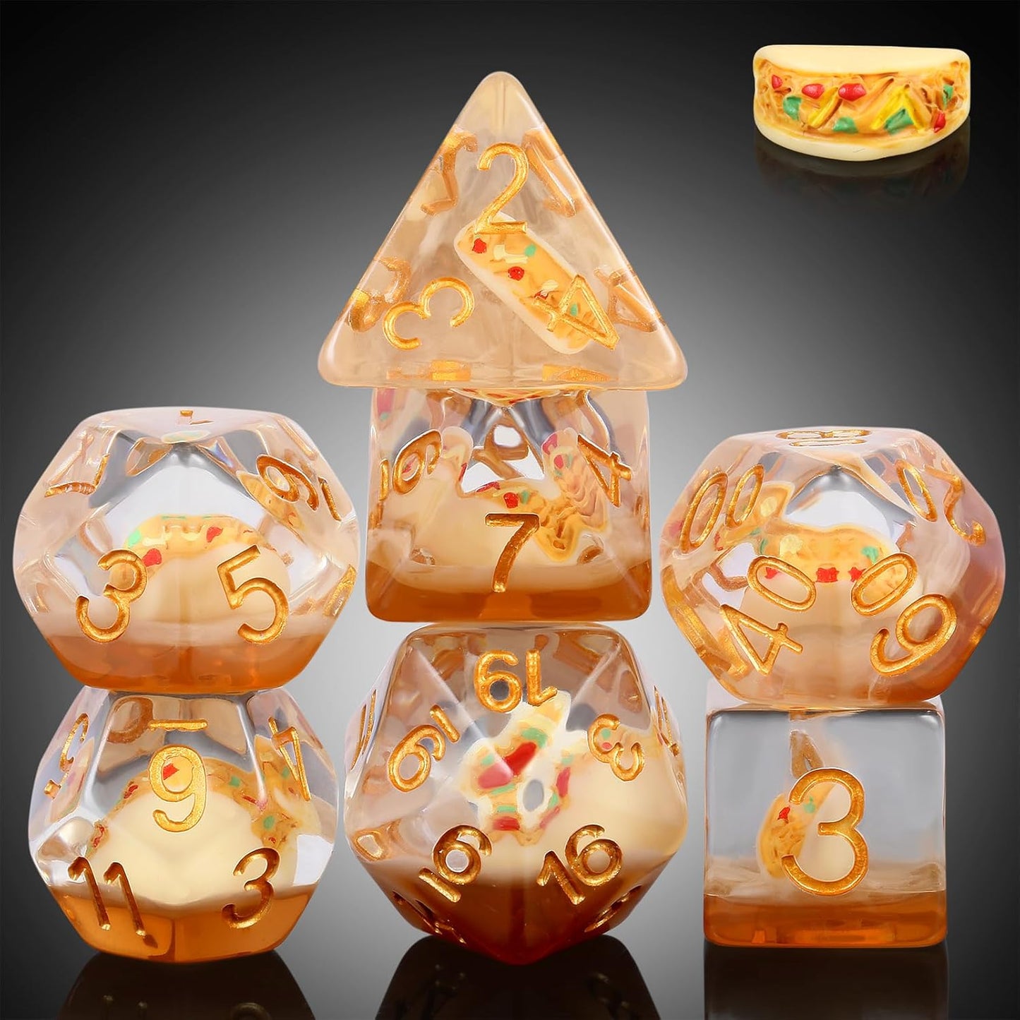 Taco Dice With Bag