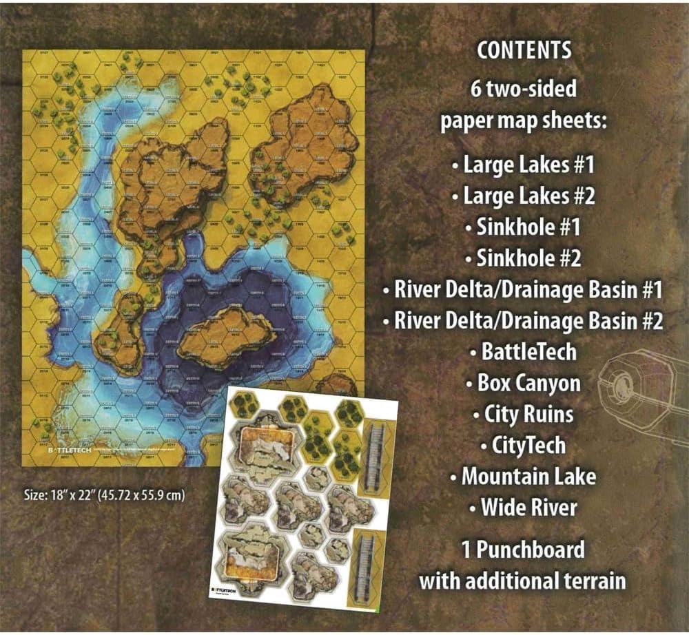 BattleTech: Map Pack - Savannah