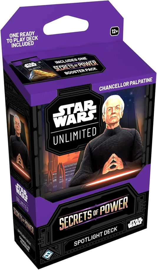 Star Wars: Unlimited TCG - Secrets of Power Spotlight Deck - Chancellor Palpatine