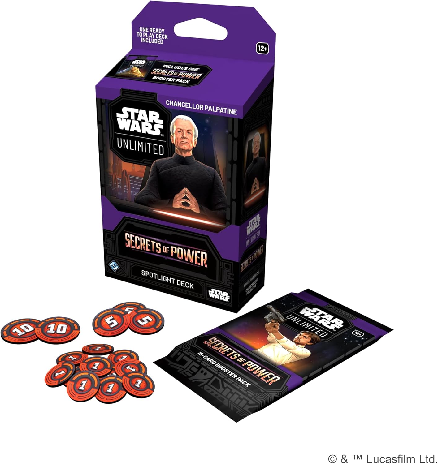 Star Wars: Unlimited TCG - Secrets of Power Spotlight Deck - Chancellor Palpatine