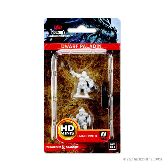 D&D Dwarf Female Paladin