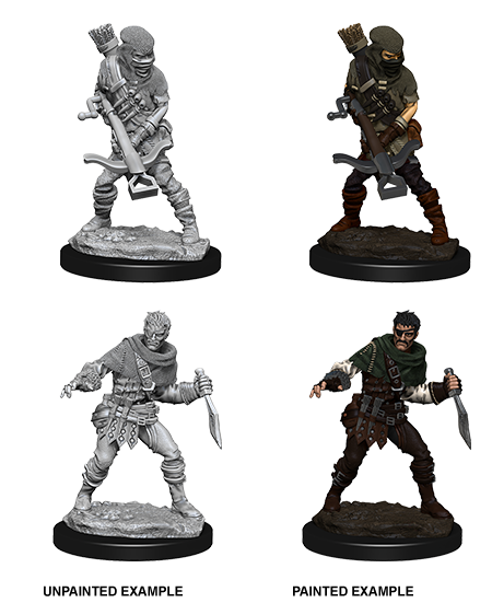 Wizkids: Deepcuts - Bandits (Unpainted) Miniature