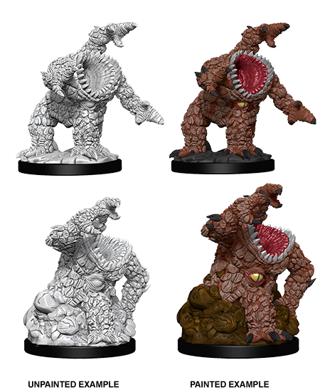 D&D: Nmu - Xorn Unpainted Miniature