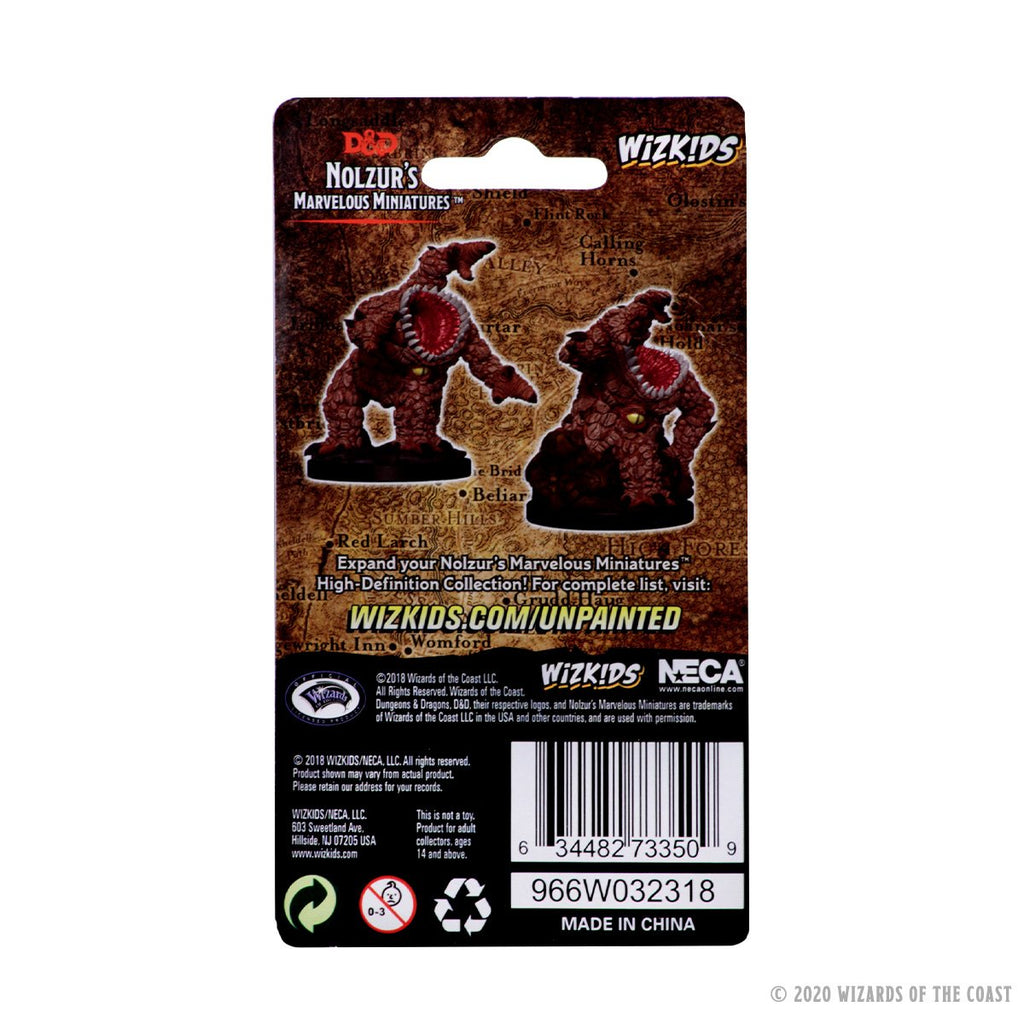 D&D: Nmu - Xorn Unpainted Miniature