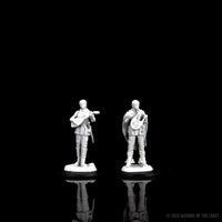 D&D: NMU - HALF-ELF BARD (UNPAINTED) MINIATURE