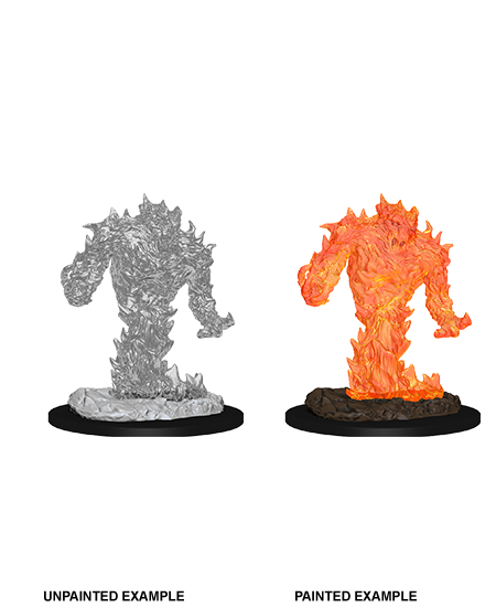 D&D: Nmu - Fire Elemental Unpainted Miniature