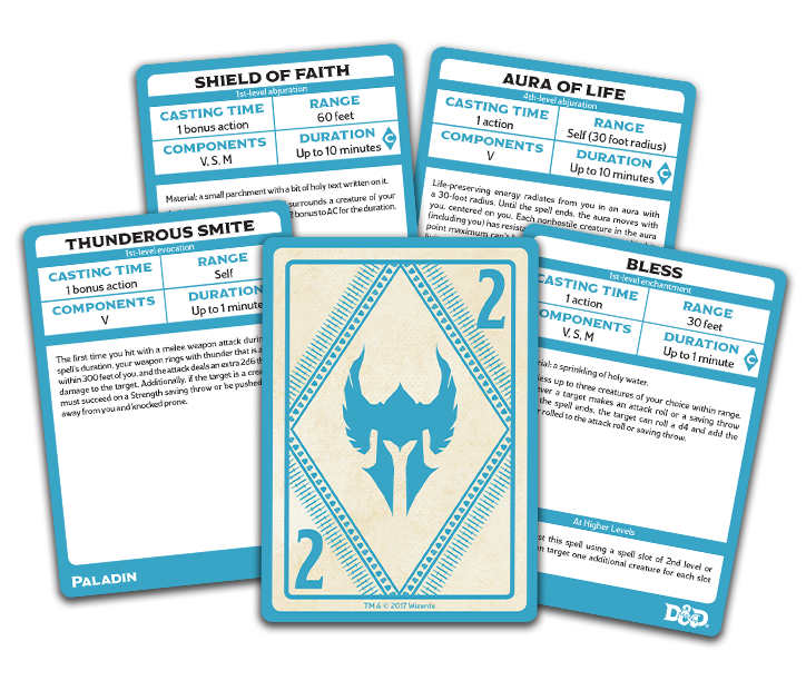 D&D: Spellbook Cards - Paladin Deck
