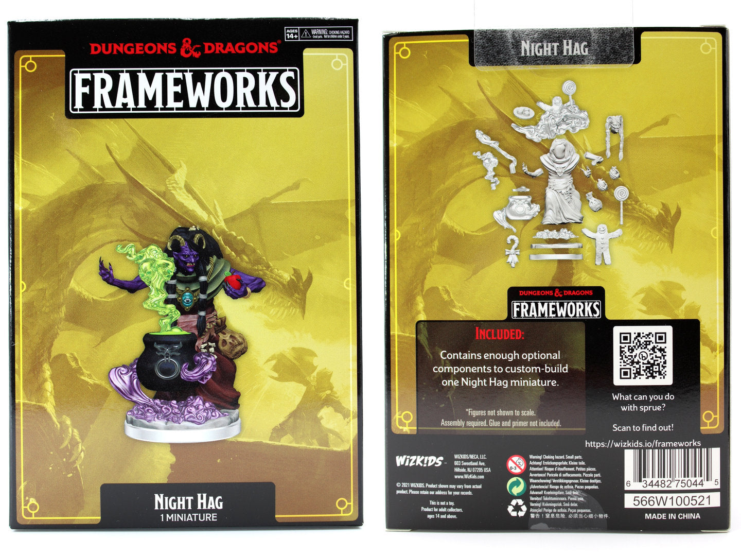 D&D: Frameworks: Night Hag - Miniature