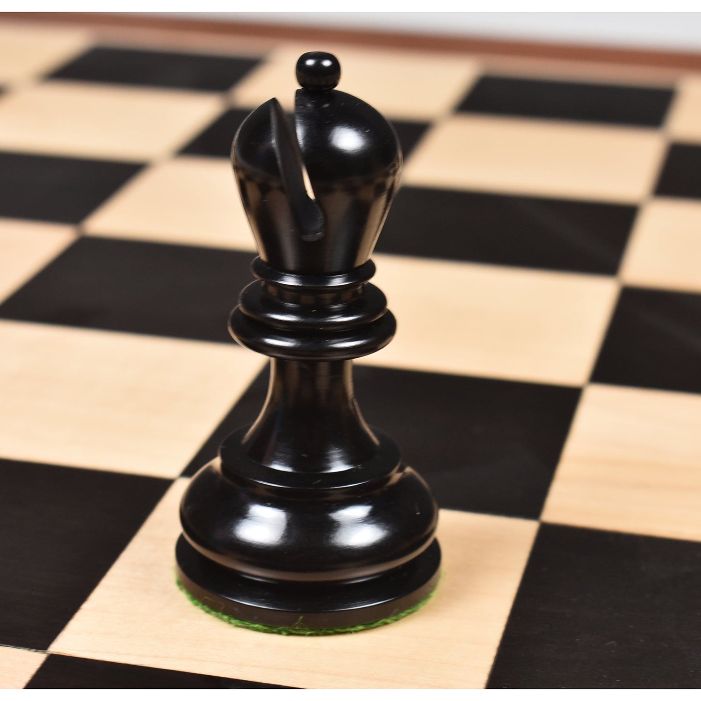 4.3" British Chess Company (BCC) Chess Set- Chess Pieces Only - Ebony Wood - Triple Weight