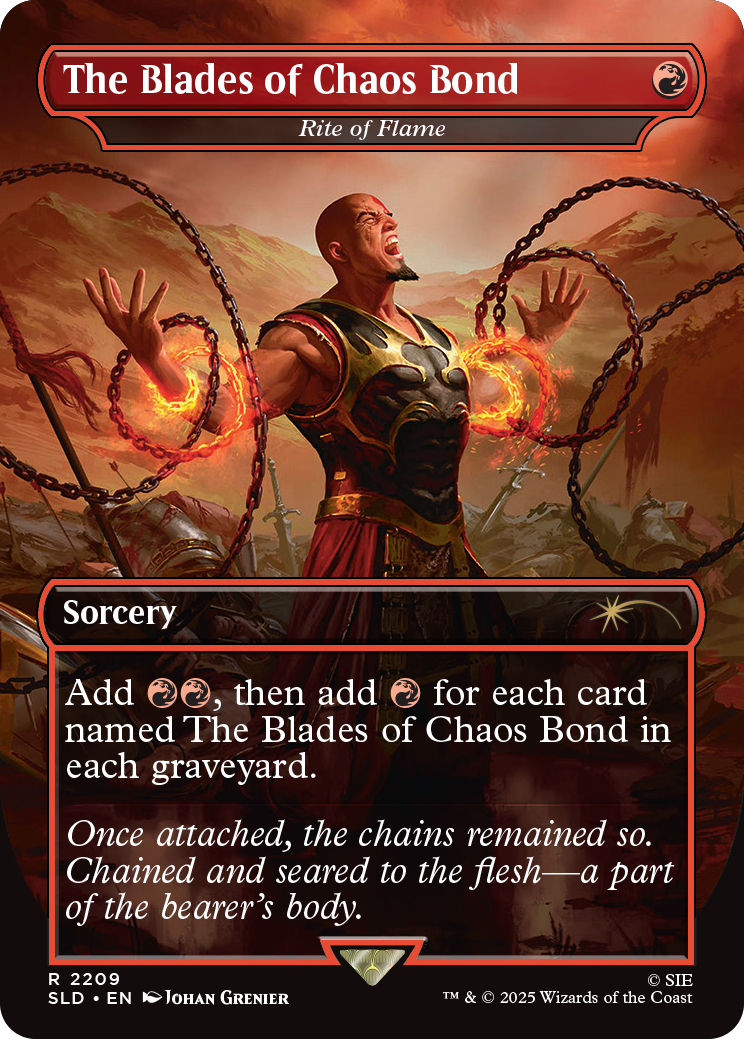 Magic the Gathering: Secret Lair x God of War: Greek (Non-Foil)