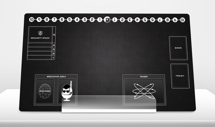 Digimon in Black – Playmat with Zones - Office