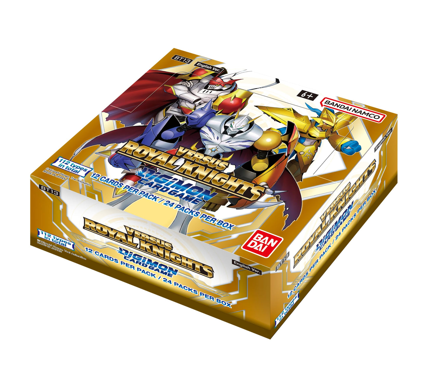 Digimon Card Game: Versus Royal Knights [BT13] Booster Box