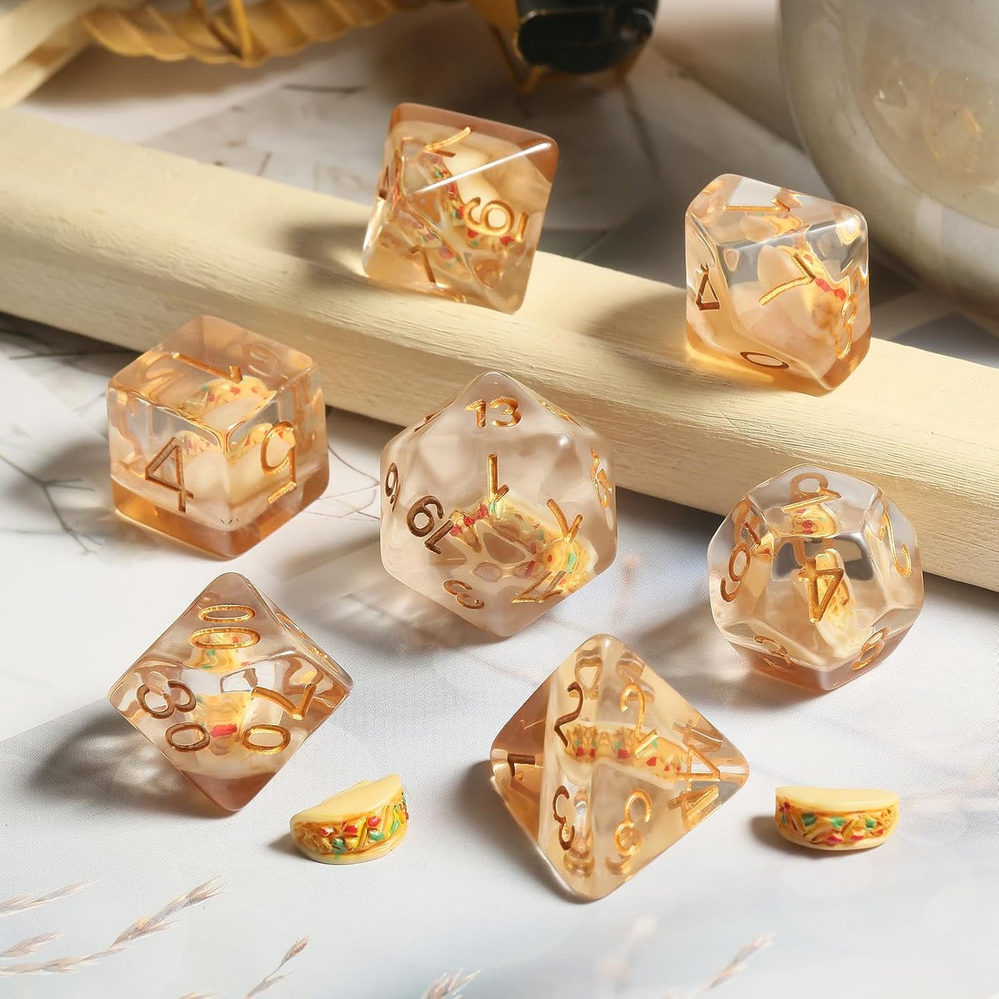 Taco Dice With Bag