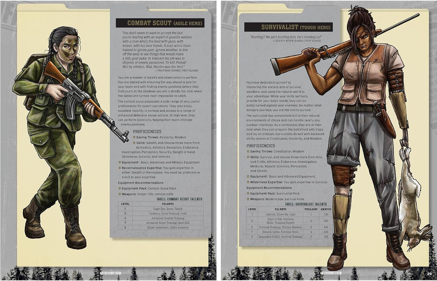 Everyday Heroes RPG: Cinematic Adventure: Rambo